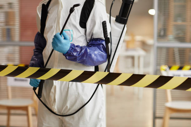 Professional Biohazard technician working in Boca Raton, FL